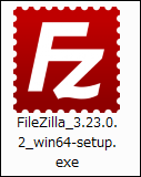FileZillaアイコン