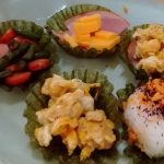 食べれるうつわの焼き海苔カップでお弁当用のおかず作ってみたら
