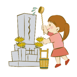 お墓参り